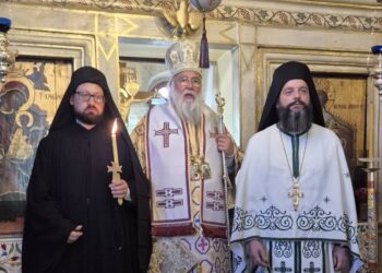 Η Μετάσταση του Αγίου Ιωάννου Θεολόγου και κουρά μοναχού στην Κέρκυρα