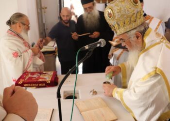Εγκαίνια του Ιερού Παρεκκλησίου της Αγίας Μαρίνης στον Αρχάγγελο Πρεβέζης