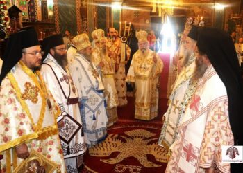 Αρχιερατικό Συλλείτουργο  για τα Ονομαστήρια του Μητρ. Σπάρτης