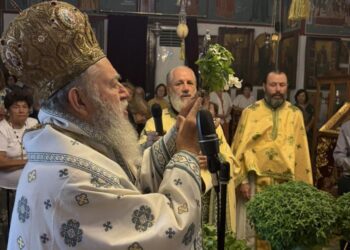 Η ΥΨΩΣΗ ΤΟΥ ΤΙΜΙΟΥ ΣΤΑΥΡΟΥ ΣΤΗ ΝΕΑ ΣΥΝΑΣΣΟ