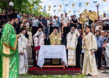 Λαοθάλασσα πιστών υποδέχθηκε την Παναγία Βουλκανιώτισσα στην Μεσσήνη