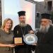 Εγκαίνια έκθεσης του πίνακα «Η ανατίναξη της Μονής Αρκαδίου» του Ιβάν Αϊβαζόφσκι στην Ιερά Μονή Αρκαδίου