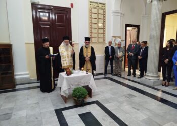 Ο  Μητρ. Μαντινείας και Κυνουρίας κ. Επιφάνιος τέλεσε τον Αγιασμό για τη νέα δικαστική περίοδο