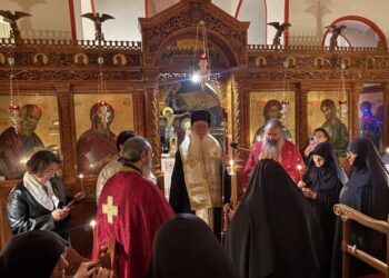 Ρασοφορία Μοναχής στην Ιερά Μονή Αγίου Ιωάννου του Θεολόγου (Μαζαράκι) Βαγίων