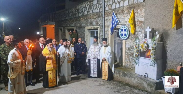 Οι Γούβες τίμησαν τον νεομάρτυρα Άγιο Ιωάννη τον Μονεμβασιώτη