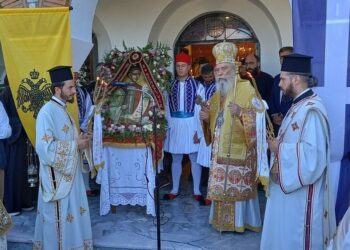 Πάνδημη συμμετοχή στην εορτή του νεομάρτυρα Αγ. Ιωάννη στο Γεράκι – Τιμήθηκε ο επί 45 χρόνια εφημέριος Πρωτ. Ιωάννης Χαραμής