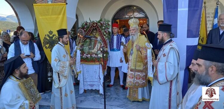 Πάνδημη συμμετοχή στην εορτή του νεομάρτυρα Αγ. Ιωάννη στο Γεράκι – Τιμήθηκε ο επί 45 χρόνια εφημέριος Πρωτ. Ιωάννης Χαραμής