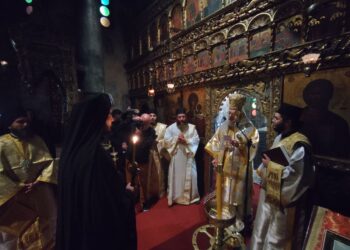 Μοναχική κουρά στην Ιερά Μονή Παναγίας «Πέτρας» Καταφυγίου