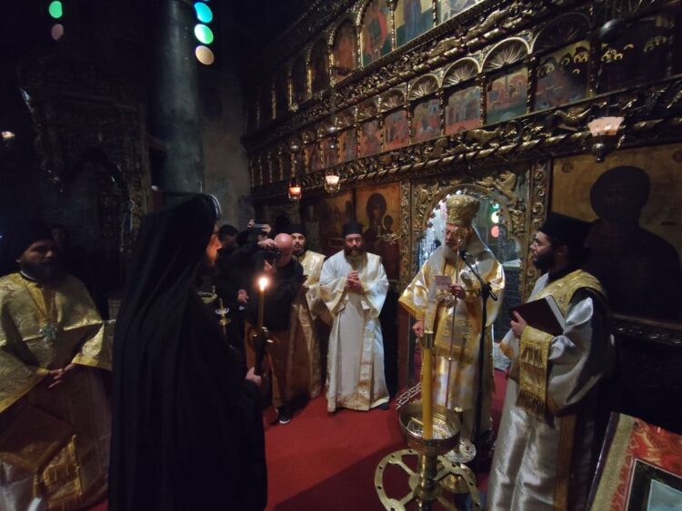 Μοναχική κουρά στην Ιερά Μονή Παναγίας «Πέτρας» Καταφυγίου