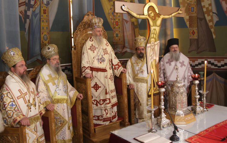 Τά Ὀνομαστήρια τοῦ Μητροπολίτου Ναυπάκτου Ἱεροθέου