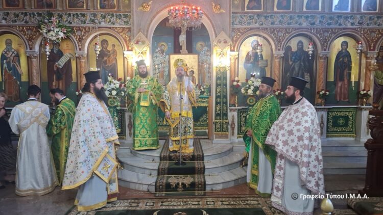 Η εορτή του Αγίου Γερασίμου στην Ι. Μ. Αιτωλοακαρνανίας