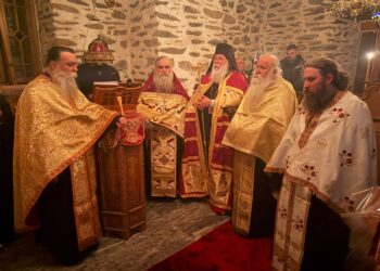 Ο Κερκύρας Νεκτάριος στο Άγιον Όρος