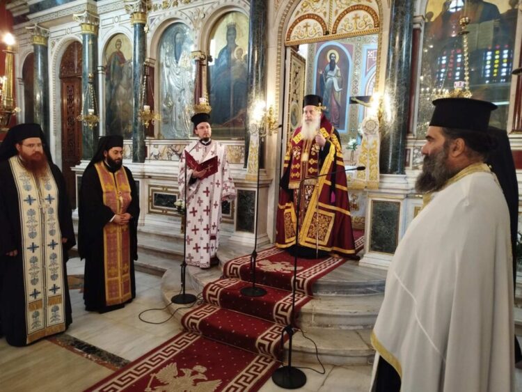 Εορτασμός Αγίου Μεγαλομάρτυρος Αρτεμίου, Προστάτου της Ελληνικής Αστυνομίας, στην Μητρόπολη Μαντινείας και Κυνουρίας