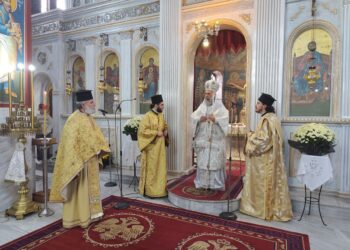 Θεία Λειτουργία στον Ιερό Ναό Αγίου Δημητρίου Καρδιτσομαγούλας