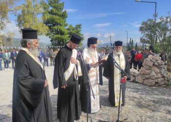 Ο Μητροπολίτης Κορίνθου Παύλος στις εκδηλώσεις τιμής για τον Νικηταρά στο Χιλιομόδι Κορινθίας