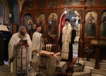 Η εορτή του Αγίου Λογγίνου του Εκατοντάρχου στην Ι. Μητρόπολη Κορίνθου