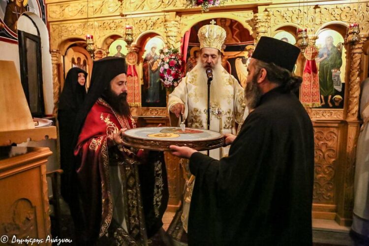 Η ολονυκτία του Αγίου Δημητρίου στην Ι.Μ. Δαμάστας