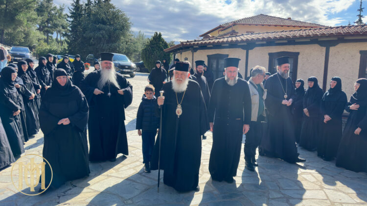 Ο Μακαριώτατος Αρχιεπίσκοπος κ. Ιερώνυμος στην Ιερά Μονή Κοιμήσεως της Θεοτόκου Πανοράματος
