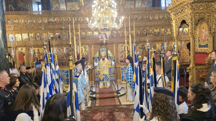 Η εορτή της Αγίας Σκέπης και η εθνική επέτειος της 28ης Οκτωβρίου στην Ιερά Μητρόπολη Καστορίας
