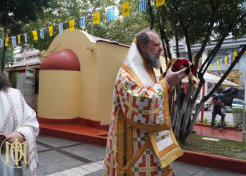 Τα Εγκαίνια του Ιερού Παρεκκλησίου της Αγίας Σολομονής