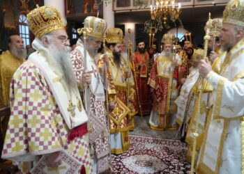 ΑΡΧΙΕΡΑΤΙΚΟ ΣΥΛΛΕΙΤΟΥΡΓΟ ΓΙΑ ΤΗΝ ΜΝΗΜΗ ΚΑΙ ΤΗΝ ΑΝΑΚΟΜΙΔΗ ΤΩΝ ΙΕΡΩΝ ΛΕΙΨΑΝΩΝ ΤΗΣ ΑΓΙΑΣ ΧΡΥΣΗΣ
