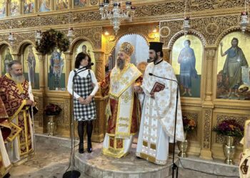 Χειροτονία νέου Πρεσβυτέρου στην πανήγυρη του Αγίου Δημητρίου Φλώρινας