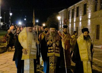 Πολυαρχιερατικός Εσπερινός στον Ιερό Μητροπολιτικό Ναό Αγίου Δημητρίου Σιάτιστας