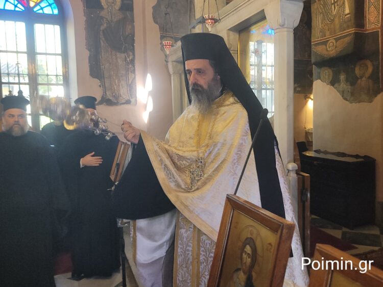 Το Μεγάλο Μήνυμα του Εψηφισμένου Επισκόπου Αστερίου Καλλινίκου στη Μονή Πετράκη