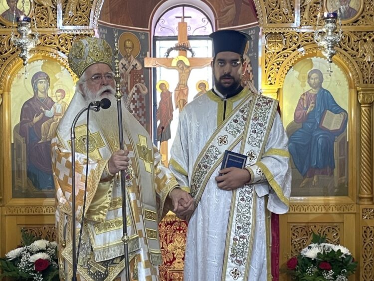 Χειροτονία Διακόνου στην Αγριά