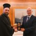 Συνάντηση του Επισκόπου Ανδιδών με τον Υπουργό Εθνικής Άμυνας κ. Νικόλαο Δένδια