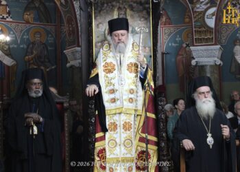 Πολυαρχιερατικός Εσπερινός στον πανηγυρίζοντα Μητροπολιτικό Ναό Αγίου Δημητρίου Άρτης