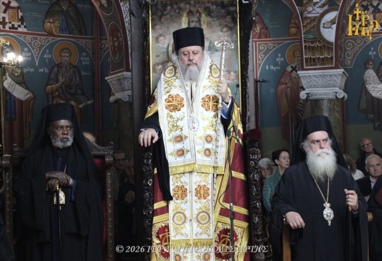 Πολυαρχιερατικός Εσπερινός στον πανηγυρίζοντα Μητροπολιτικό Ναό Αγίου Δημητρίου Άρτης