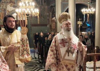 Ο ΕΟΡΤΑΣΜΟΣ ΤΗΣ ΜΝΗΜΗΣ ΤΟΥ ΕΥΑΓΓΕΛΙΣΤΟΥ ΛΟΥΚΑ ΣΤΟΝ ΜΗΤΡΟΠΟΛΙΤΙΚΟ Ι. ΝΑΟ ΧΑΛΚΙΔΟΣ