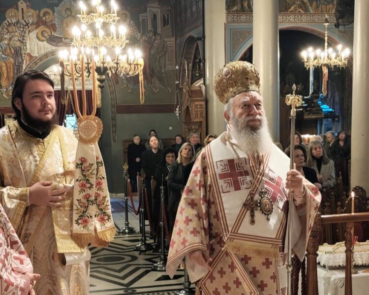 Ο ΕΟΡΤΑΣΜΟΣ ΤΗΣ ΜΝΗΜΗΣ ΤΟΥ ΕΥΑΓΓΕΛΙΣΤΟΥ ΛΟΥΚΑ ΣΤΟΝ ΜΗΤΡΟΠΟΛΙΤΙΚΟ Ι. ΝΑΟ ΧΑΛΚΙΔΟΣ