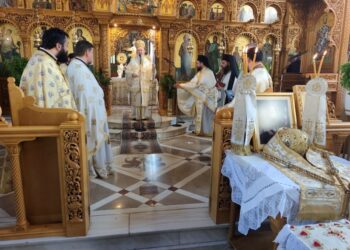 Ο ΕΟΡΤΑΣΜΟΣ ΤΟΥ ΟΣΙΟΥ ΧΡΙΣΤΟΔΟΥΛΟΥ ΣΤΗΝ Ι. ΜΗΤΡΟΠΟΛΗ ΧΑΛΚΙΔΟΣ