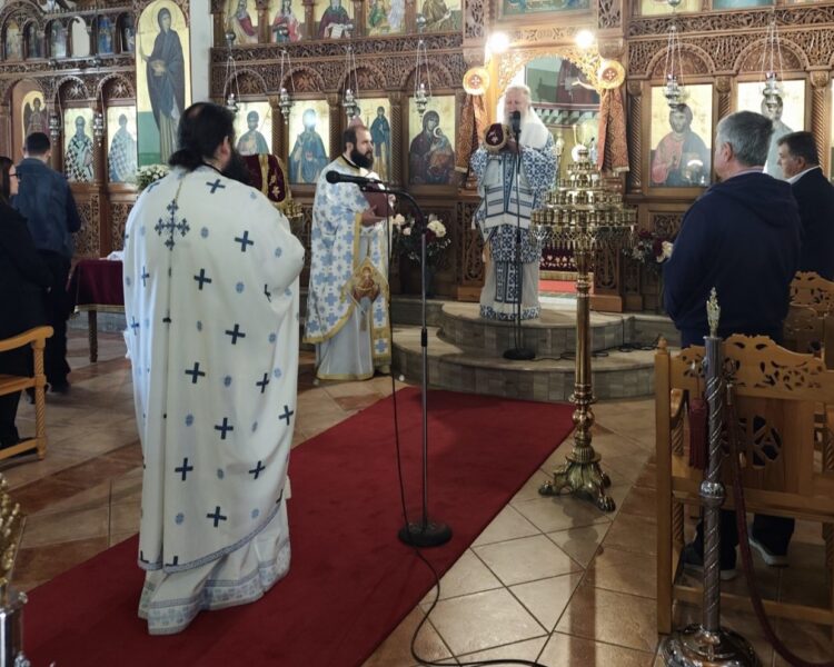Ο ΜΗΤΡΟΠΟΛΙΤΗΣ ΧΑΛΚΙΔΟΣ ΣΤΙΣ ΓΟΥΒΕΣ ΒΟΡΕΙΟΥ ΕΥΒΟΙΑΣ