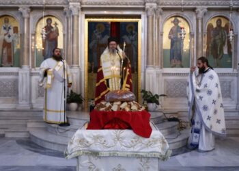 Η Λάρισα τίμησε τον προστάτη της Δικαιοσύνης