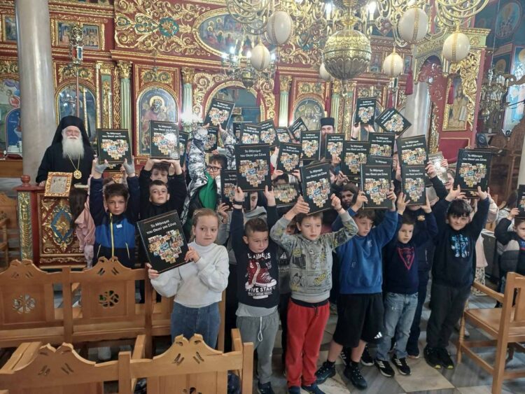 Αγιασμός για τη νέα κατηχητική χρονιά στην Αγιά από τον Μητροπολίτη Ιγνάτιο